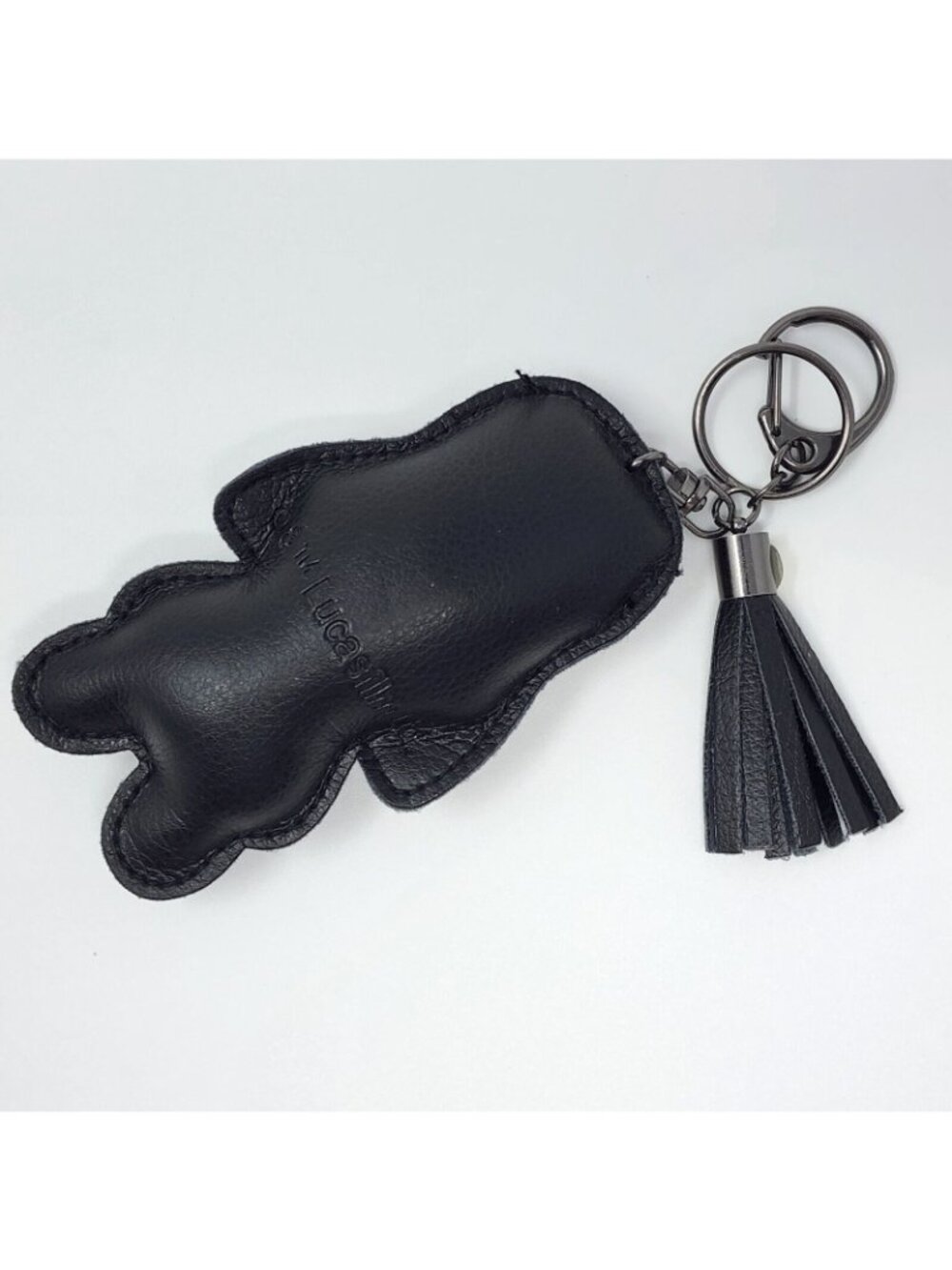 Lucas Film Darth Vader Leather Plush Keyring Keychain 4" Vintage - Picture 5 of 5